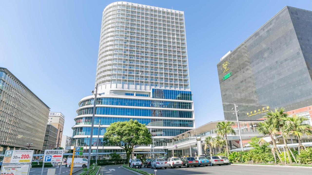 Toyoko Inn Kagoshima Chuo Eki Higashi Guchi Exteriör bild