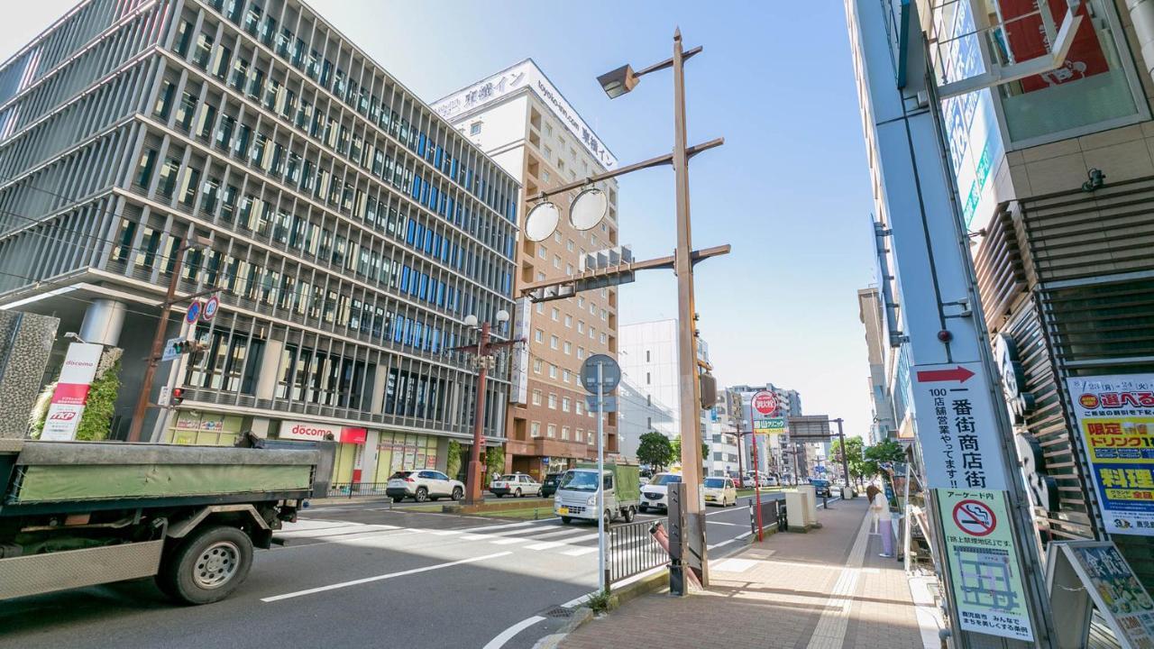 Toyoko Inn Kagoshima Chuo Eki Higashi Guchi Exteriör bild