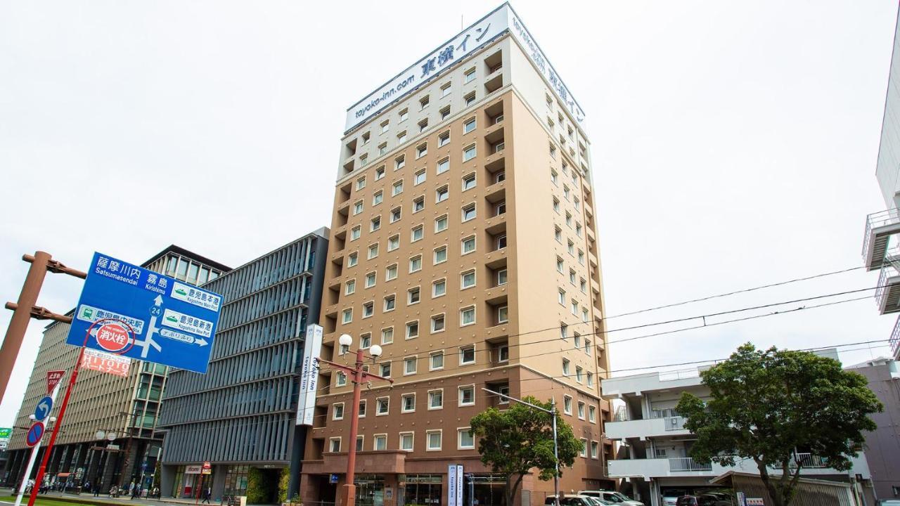 Toyoko Inn Kagoshima Chuo Eki Higashi Guchi Exteriör bild